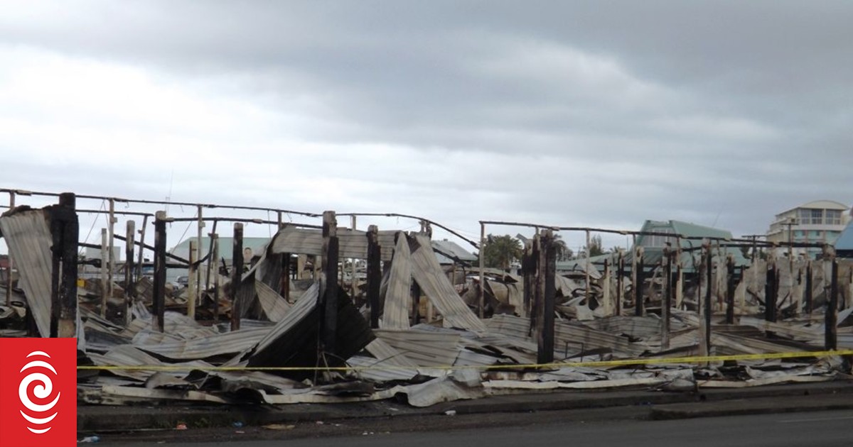 Samoa market fire likely to impact grassroots businesses RNZ News