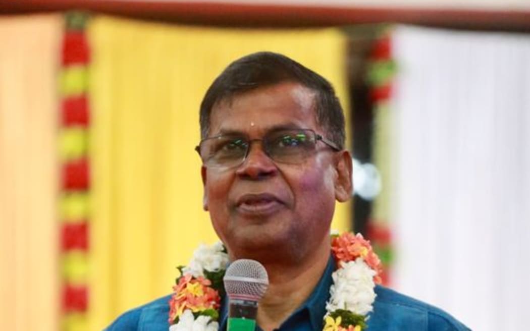 National Federation Party leader Professor Biman Prasad