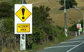 Accident area in the Wellington region.