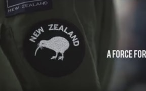 A screenshot from a New Zealand Defence Force recruitment video.