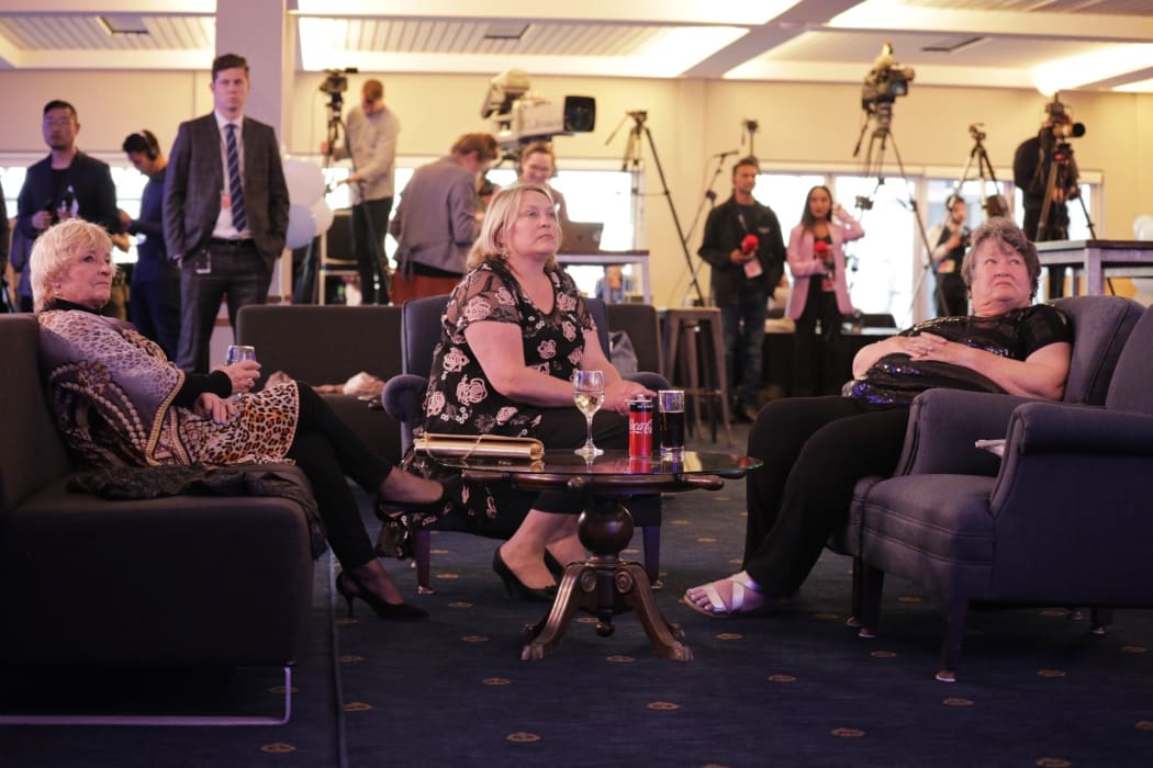 National Party's election night party at Auckland's Royal Squadron Yacht Club in Westhaven.