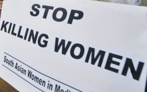 A protest against honour killing in Karachi in 2008.