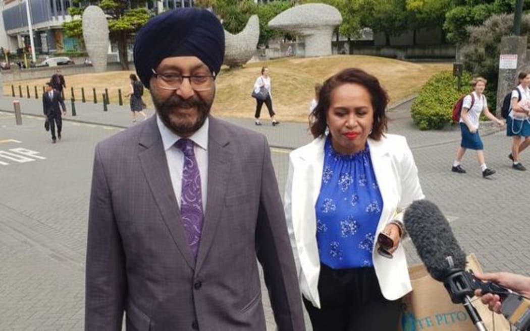National's Kanwaljit Singh Bakshi (left) and Agnes Loheni are both now out of Parliament.