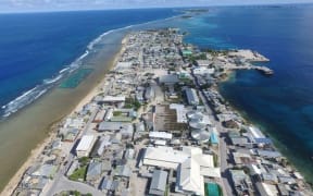 Densely populated Ebeye Island in the Marshall Islands is the focus of a mass screening for tuberculosis