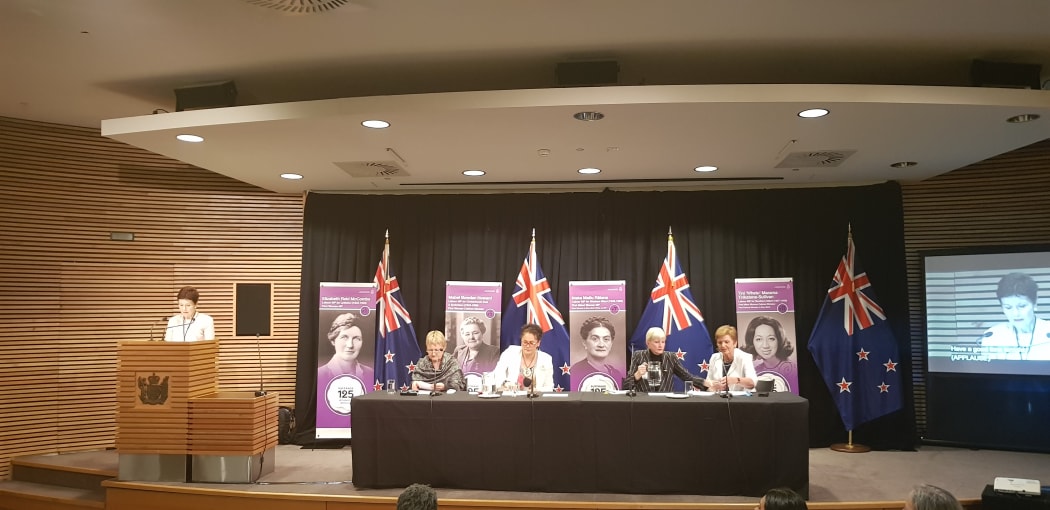 Former National MP Marilyn Waring teamed up with Labour MP Louisa Wall to argue the case for quotas for women on boards.