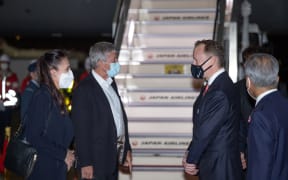 Prime Minister Jacinda Ardern arrives in Tokyo, Japan, on the second leg of her trade delegation to Asia.