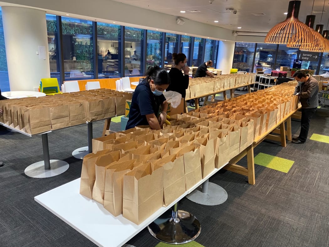 Auckland foodbank requests double after lockdown RNZ News