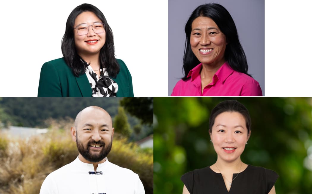 Candidats chinois_Nancy_Chen_Christine_Young_Lawrence_Xu_Nan_Nancy_Lu