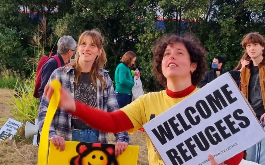 Around 50 people held a protest at Brisbane's immigration detention centre, BITA ( Brisbane Immigration Transit Accommodation), yesterday Sunday, June 11 2023.