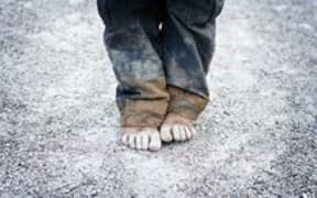 poverty feet