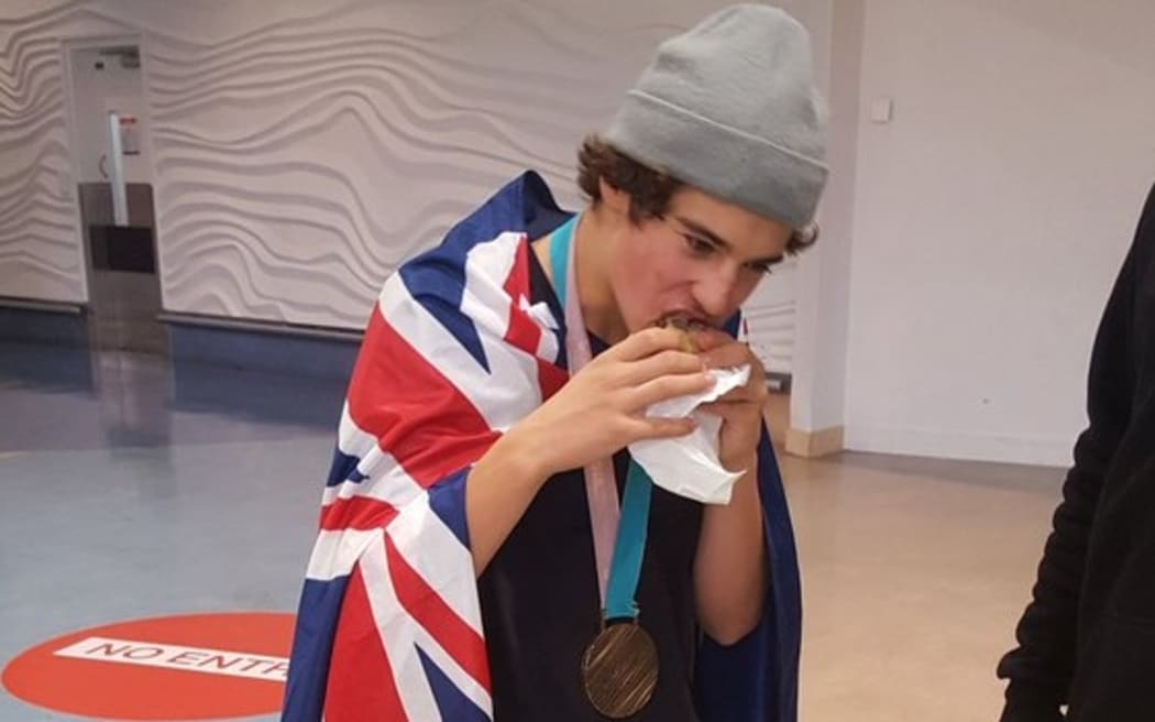 All bronze medallist Nico Porteous wanted upon his return home from Pyeongchang was a steak and pepper pie.