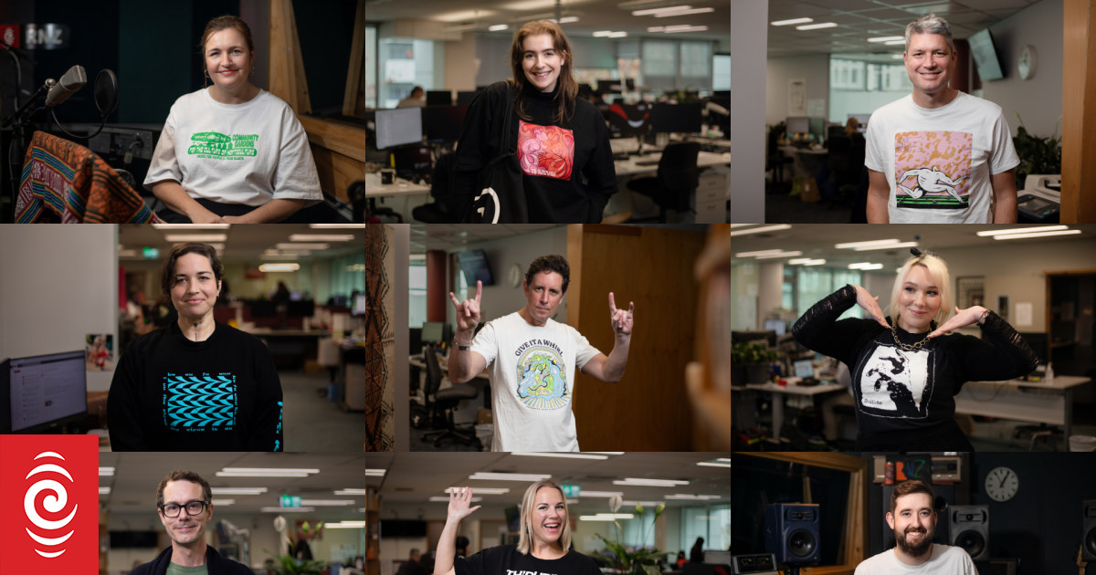 RNZ dresses to impress on New Zealand Music T-shirt Day 2023 - Vimarsana News
