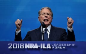 DALLAS, TX - MAY 04: NRA Executive Vice President, Wayne LaPierre speaks at the NRA-ILA Leadership Forum during the NRA Annual Meeting & Exhibits at the Kay Bailey Hutchison Convention Center on May 4, 2018 in Dallas, Texas.
