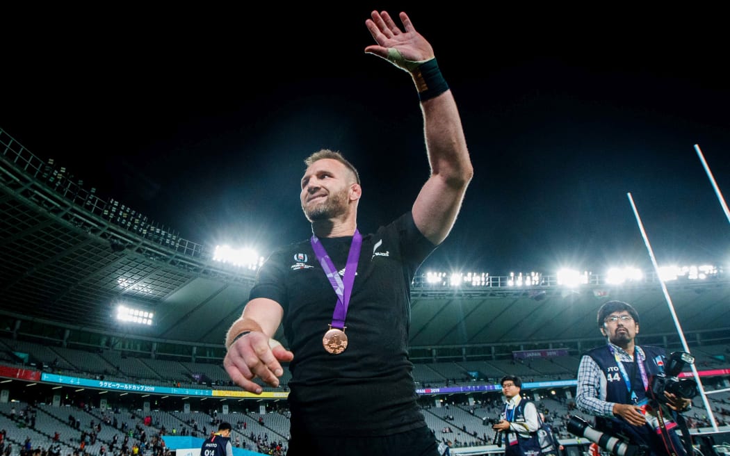 2019 Rugby World Cup Bronze Final, Tokyo Stadium, Tokyo, Japan 1/11/2019
New Zealand vs Wales
New Zealand's Kieran Read after the game