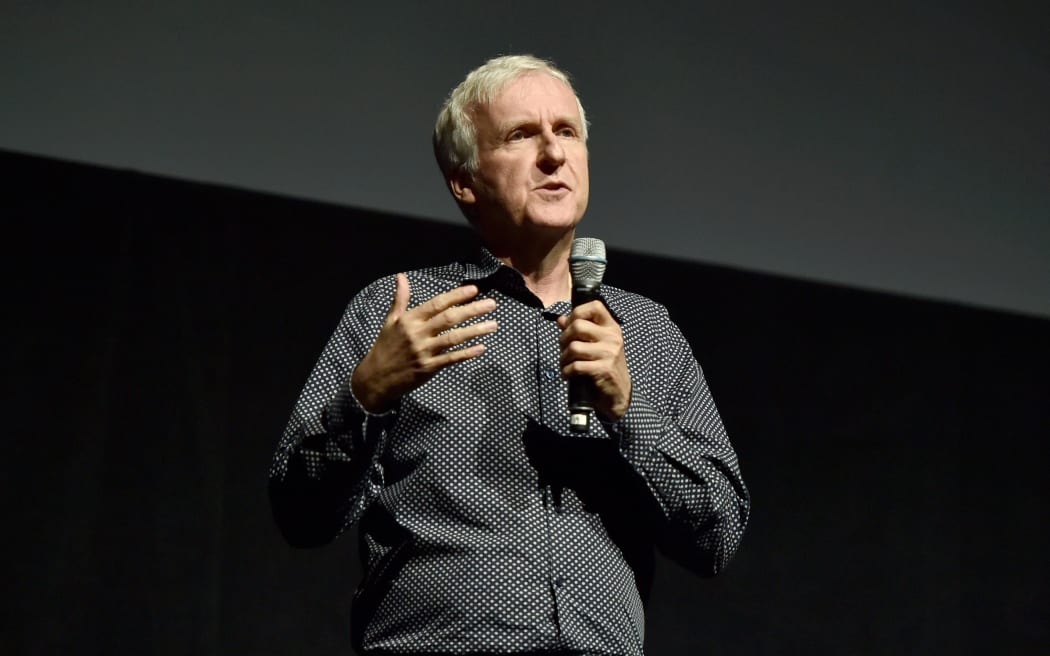 'Avatar 2' Writer and Director James Cameron Speaks on Stage at CinemaCon 2016