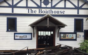The Boathouse on Nelson's waterfront.