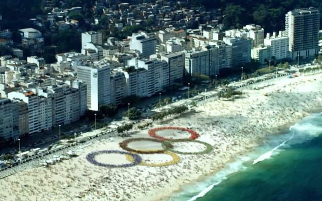 Rio beach Olympics 2016.
