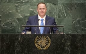 Prime Minister John Key has delivered a speech to the United Nations General Assembly ahead of the Security Council meeting on Syria he will chair tomorrow.