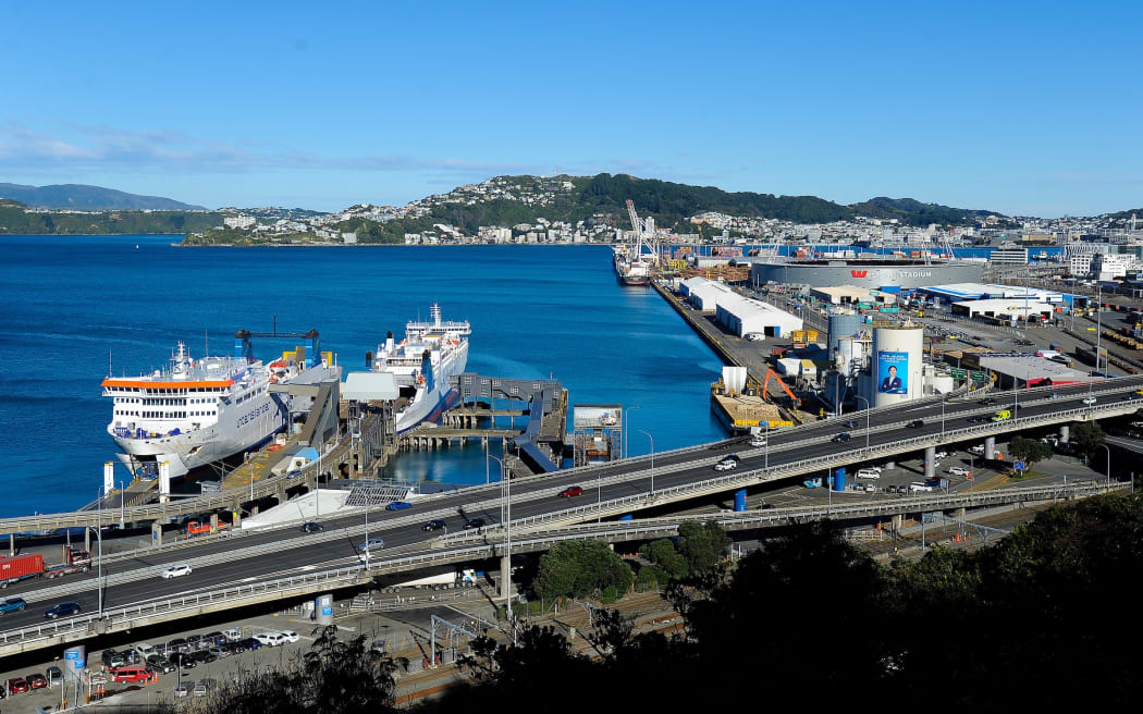 Site operations at CentrePort in Wellington, New Zealand on Thursday, 26 July 2018. Photo: Dave Lintott / lintottphoto.co.nz