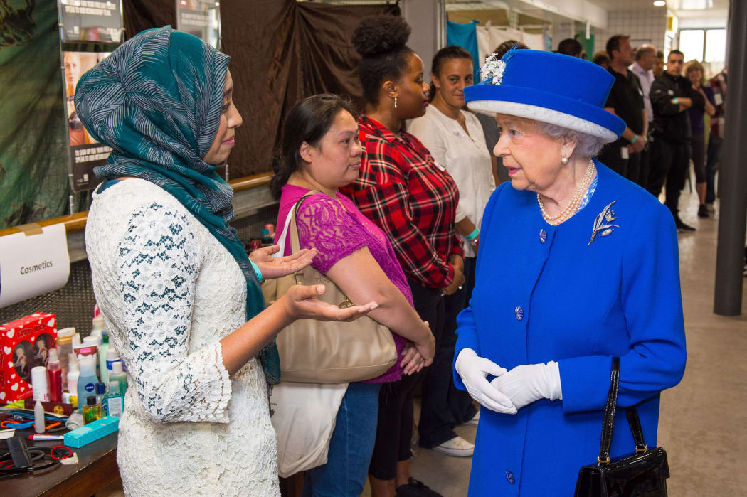 The Queen meets members of the community affected by the Grenfell Tower disaster.