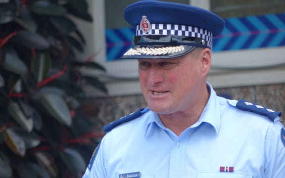 Whanganui Ruapehu Area Commander Inspector Nigel Allan.