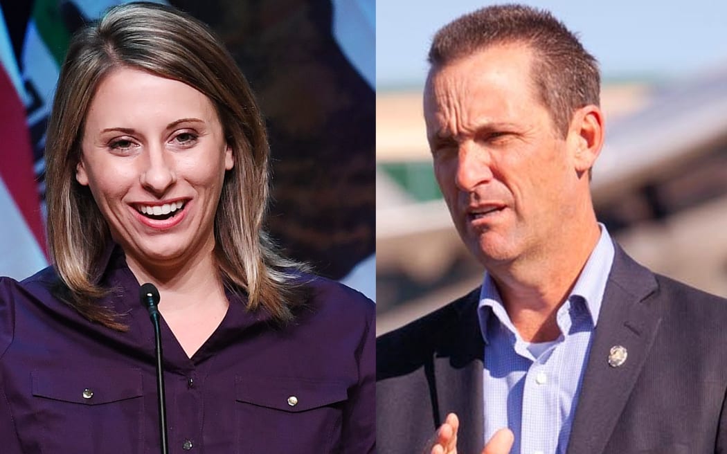 Katie Hill and Steve Knight are facing off in a congressional race in California.