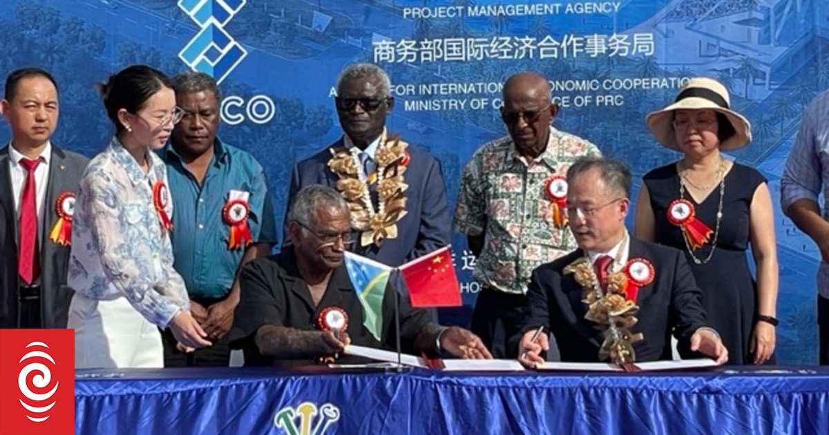 Solomon Islands government receives Pacific Games stadium from China - Vimarsana News
