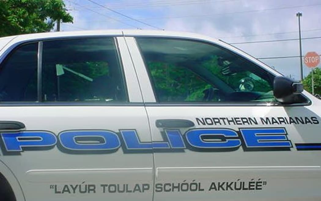 CNMI police car