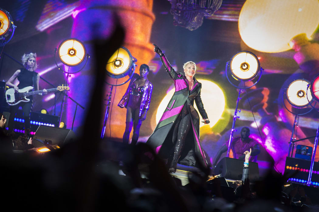 REVIEW Pink at Dunedin's Forsyth Barr Stadium RNZ