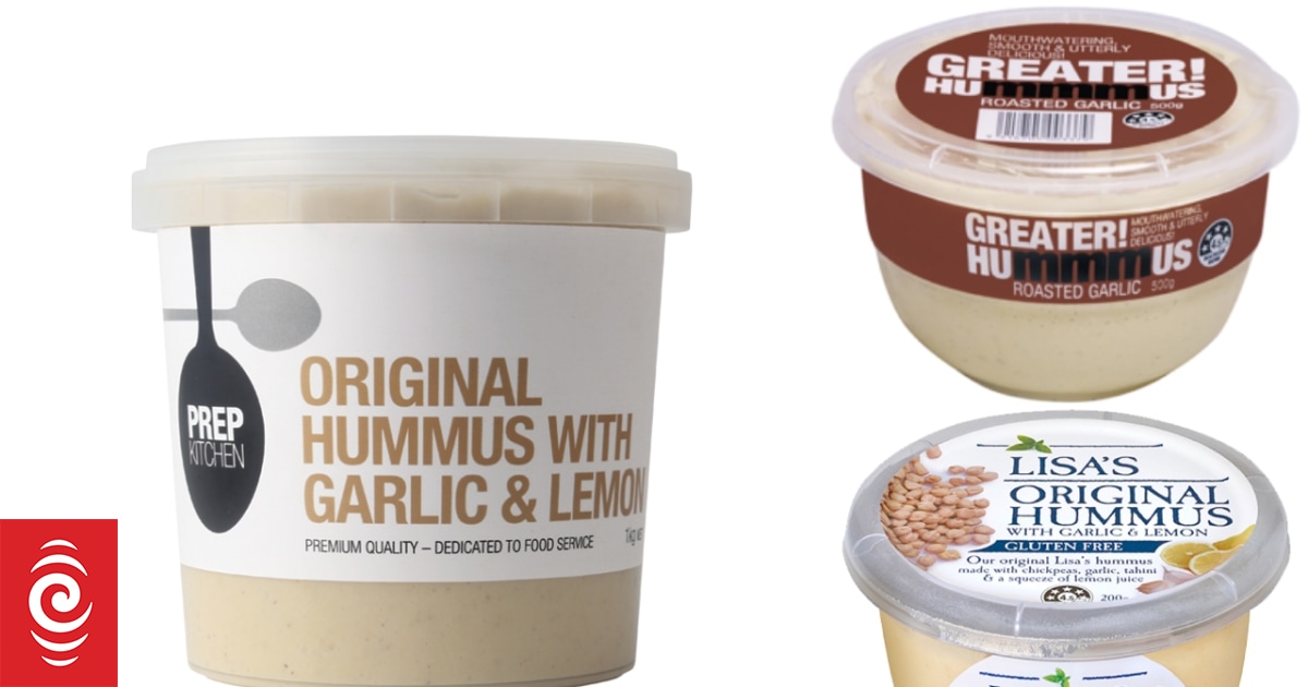  Large recall on hummus and tahini products due to possible contamination 