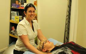 Physiotherapist Amy Dibley