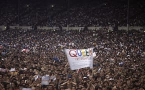 Queen 
Live at Wembley Stadium, 11th July 1986 (Photo by Tony Mottram / NurPhoto / NurPhoto via AFP)