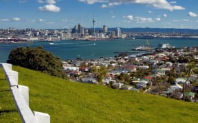 7395493 - auckland city from mt. vicotria