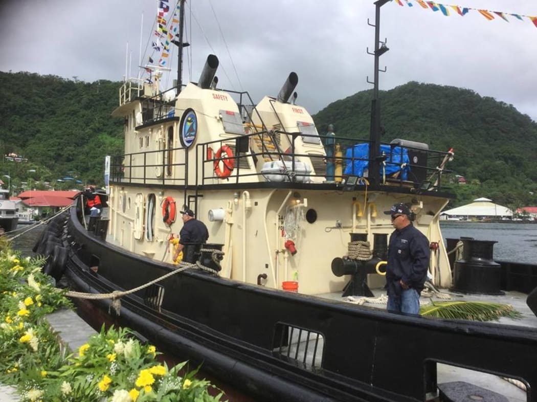 Second tugboat arrives in American Samoa RNZ News