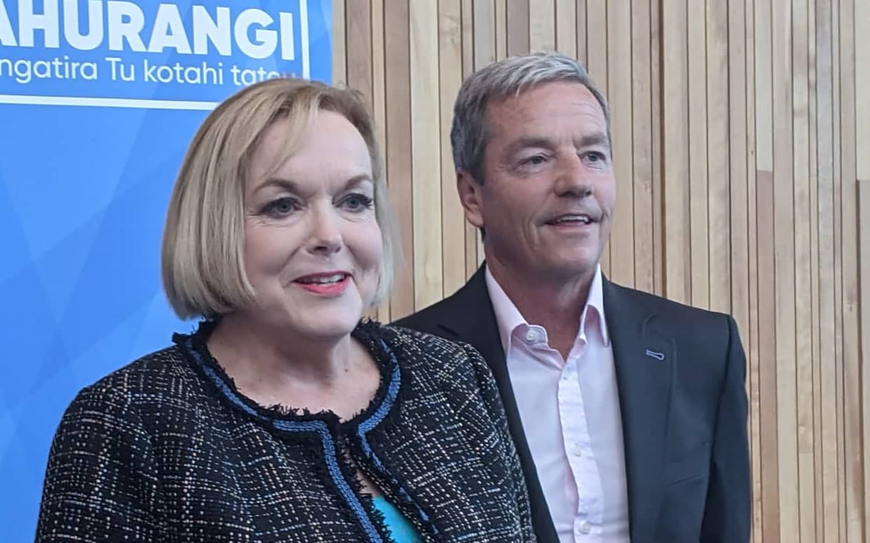 Judith Collins at the National Party conference in Auckland
