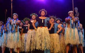 Porirua College's Tokelauan performers stand proud at this year's Northern Polyfest.