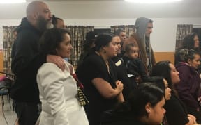 Marama Fox and whānau watching Te Ururoa Flavell accepting the MāoriParty will not make Parliament.