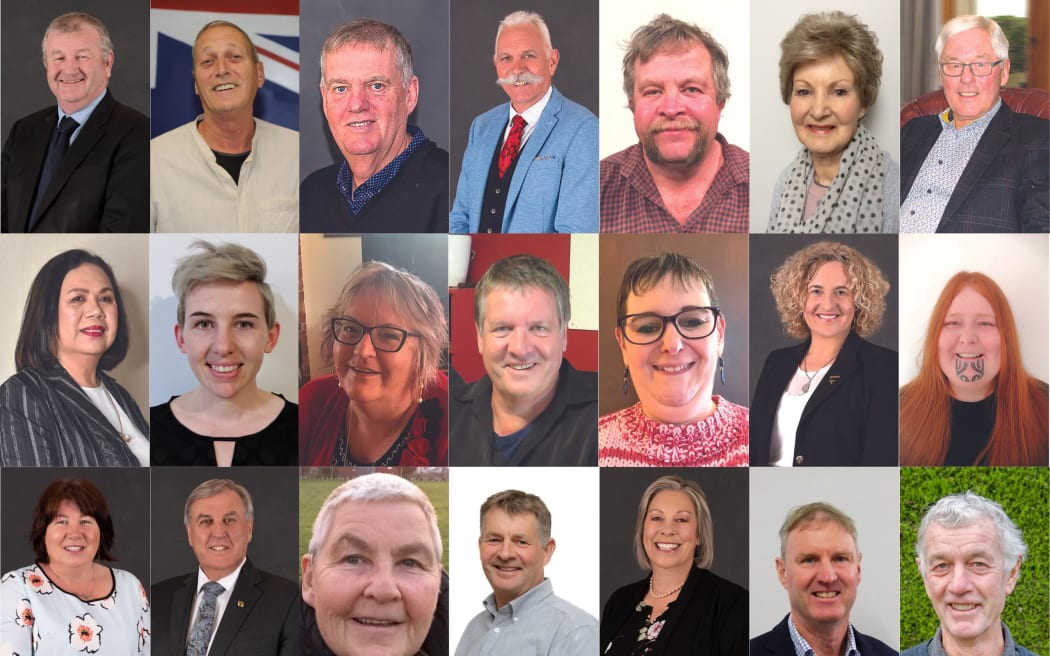 The crop of candidates running for a seat on the Ashburton District Council.