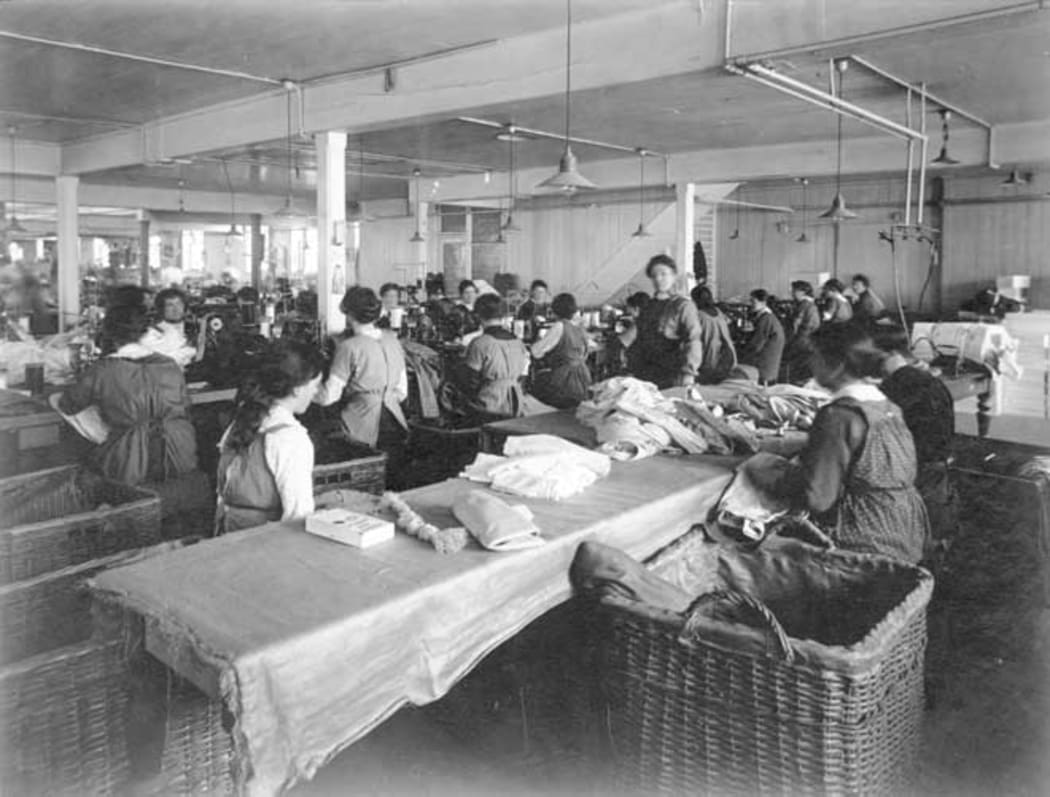 The New Zealand Clothing Factory began work in 1873 in Dunedin. It was owned by Bendix Hallenstein, who set up a chain of discount clothing stores and the Drapery Importing Company (DIC) to sell the clothing produced in his factory. After initial difficulties, Hallenstein’s clothing factory...