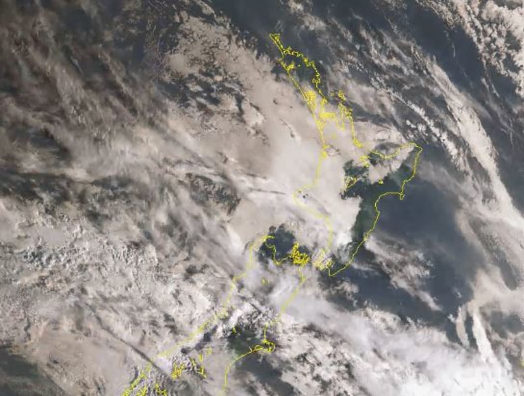 Quick view overhead Aotearoa on 31 December 2018.