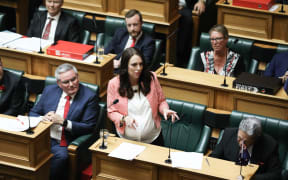 Prime Minister Jacinda Ardern fired back at Opposition leader Simon Bridges in the Budget 2018 debate.