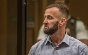 Nathan Smith - victim impact statement.

 PHOTO: JOHN KIRK-ANDERSON 

Sentencing for Brenton Tarrant on 51 murder, 40 attempted murder and one terrorism charge. At Christchurch High Court.