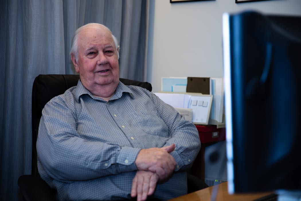 Denis Lane, a retired forensic accountant who, until the first lockdown, regularly used the pool at the Laura Fergusson Trust on Auckland's Great South Road.