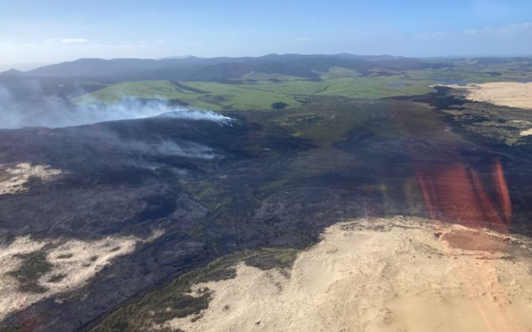 A fire in Cape Reinga broke out on 28 March, 2023.