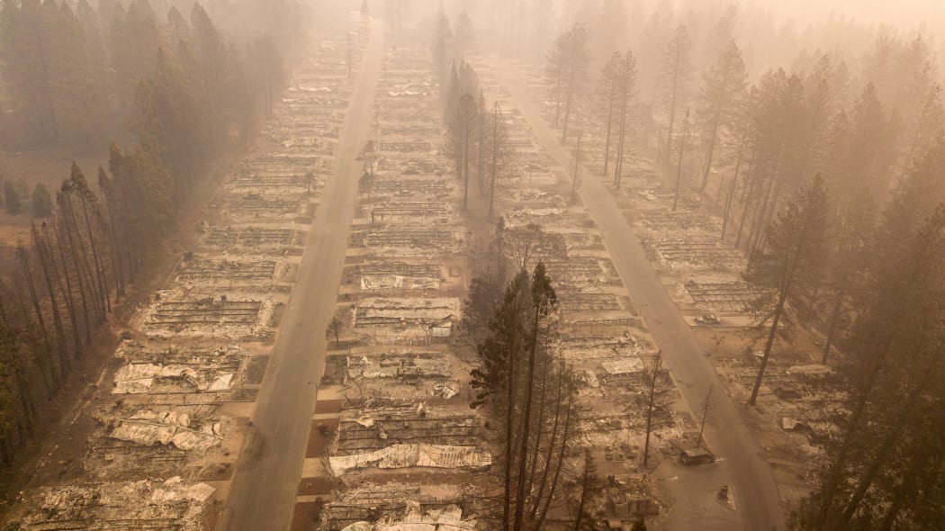 More than 12,000 buildings have been destroyed in the fire.