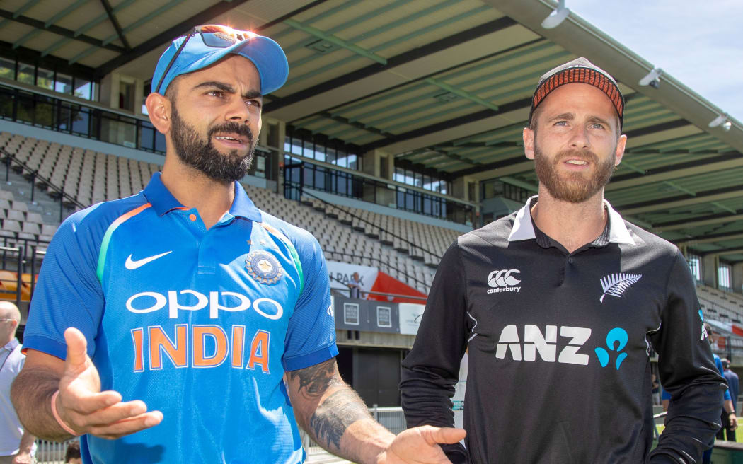 New Zealand and India captains, Kane Williamson and Virat Kohli.