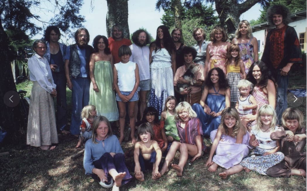 Timatanga_Community_1978_Greta_front_row_3_from_left
