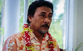 Apulu Lance Polu the president of the Samoa journalist's association, JAWS, who stepped down to face criminal charges in September 2017.