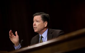 FBI Director James Comey testifies in front of the Senate Judiciary Committee during an oversight hearing on the FBI on Capitol Hill.