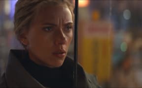 This image released by Disney shows Scarlett Johansson in a scene from "Avengers: Endgame."